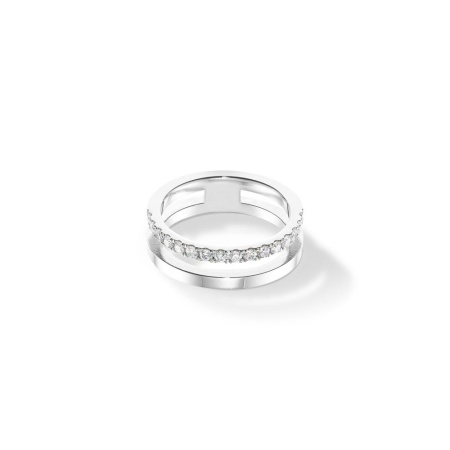 Кольцо Coeur de Lion, Crystal-Silver, 0136/40-1817 60